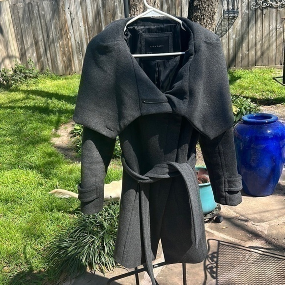 ▶️ Zara ◀️ Wool Blend Jacket